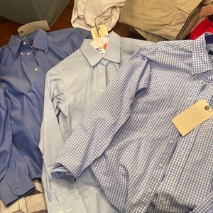 3 Brooks Brothers Boys L Button Down Excellent Condition